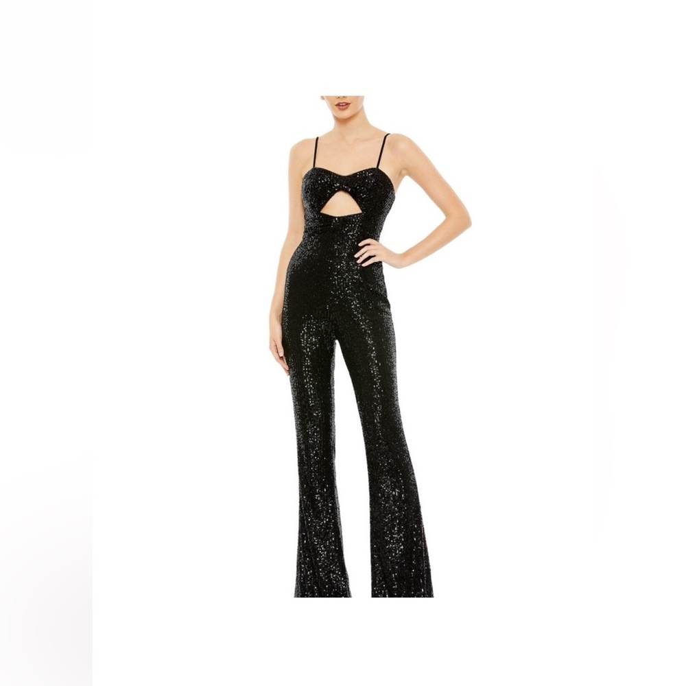 Mac Duggal Sequin Jumpsuit
